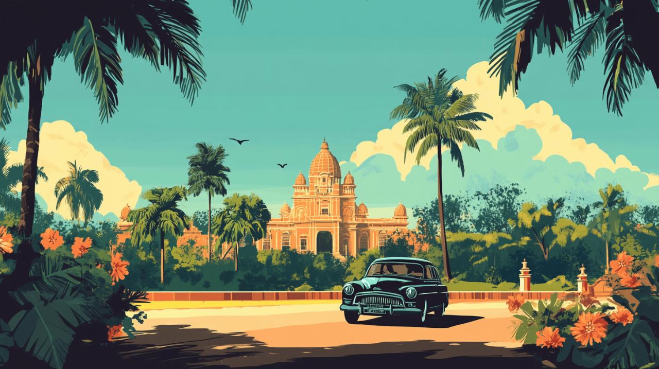 Noleggio auto con autista nel Sud dell’India: Recherche de voiture avec chauffeur Inde du Sud per viaggi di gruppo
